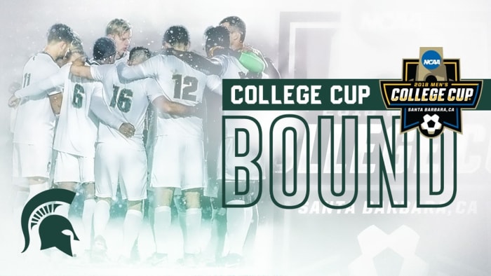 Michigan State's men's soccer (PHOTO: MSU SID)